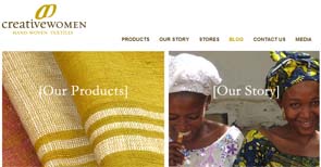 creative women hand-woven textiles