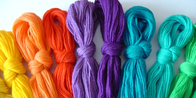 Colour Hanks Tapesrty Wool Use