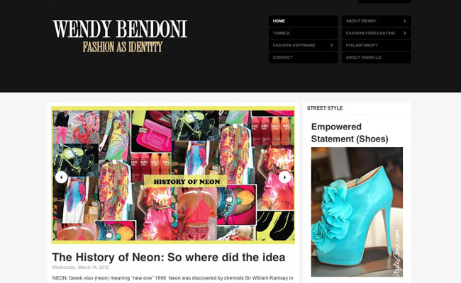 Fashion trend forecasting Wendy Bendoni